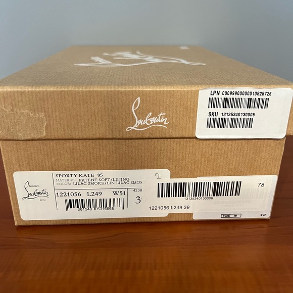 Christian Louboutin Sporty Kate 85mm In Lavender - Picture 6 of 6